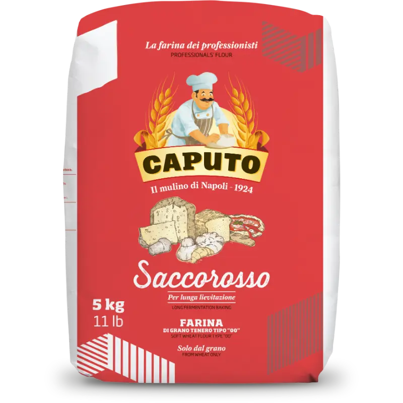 Caputo Flour 00 Cuoco Chef (Red) – Perfect for Pizza  Bread (5kg) Caputo