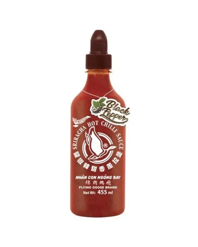 Flying Goose Sriracha Black Pepper | 455ml | V GF 🌶️ Flying Goose