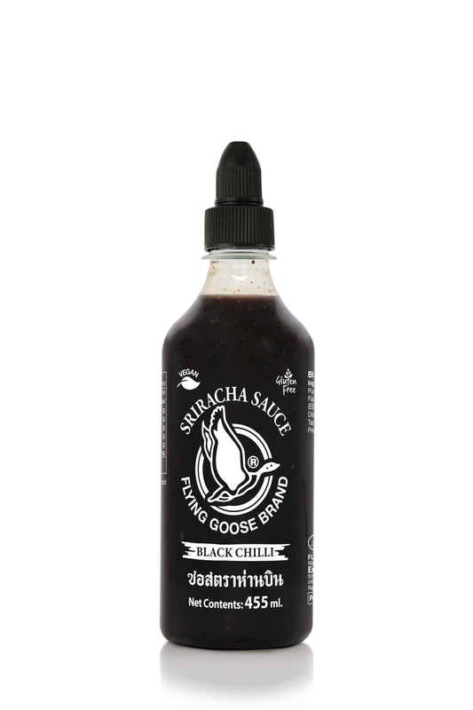 Flying Goose Sriracha Black Chilli | 455 ml | V GF 🌶️ - petitstresors