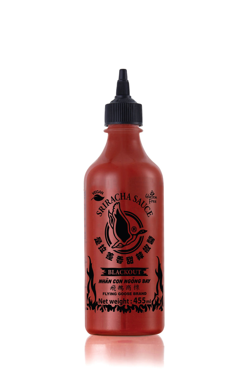 Flying Goose Sriracha Blackout | 455ml | V GF 🌶️🌶️🌶️🌶️ - petitstresors