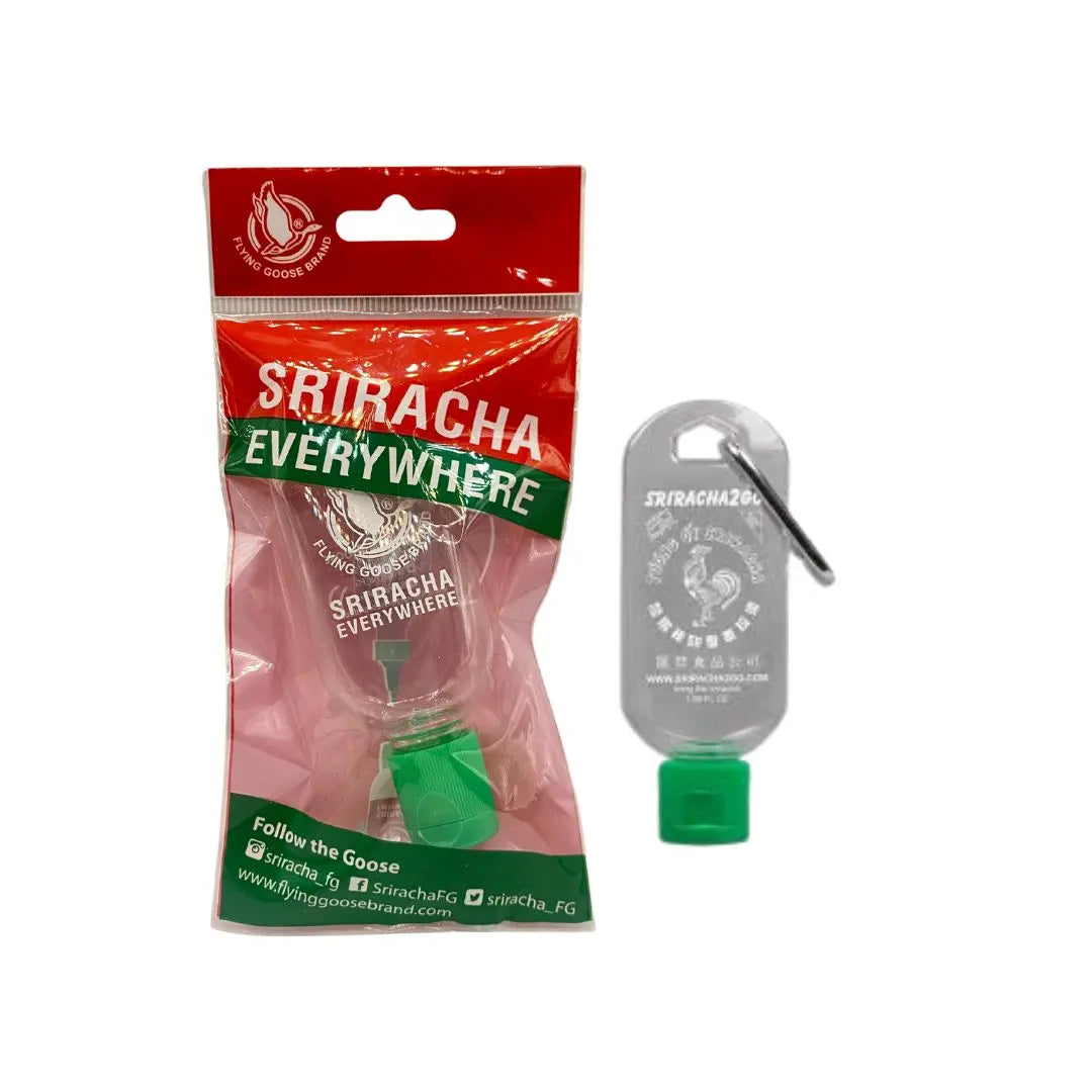 Flying Goose Sriracha Everywhere Refillable Key Ring Flying Goose