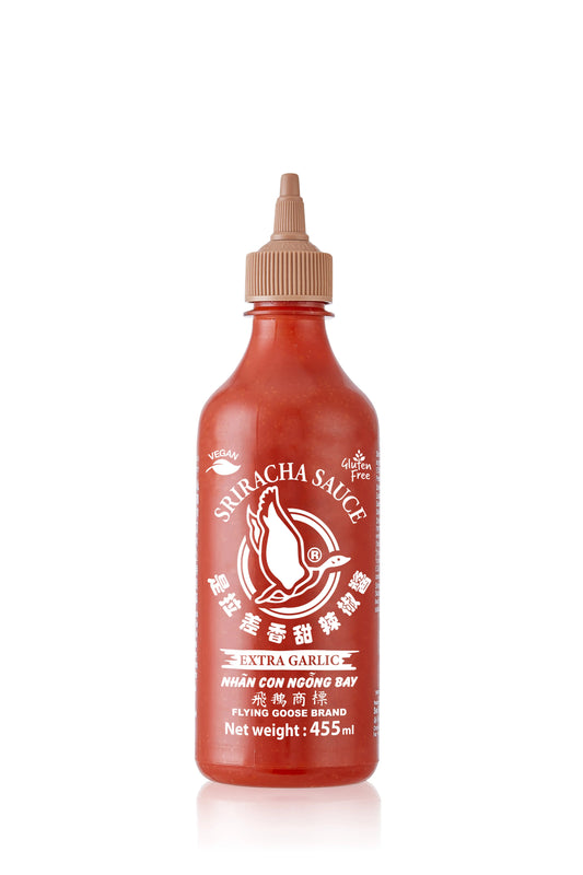 Flying Goose Sriracha  Garlic |455ml | V GF 🌶️ - petitstresors