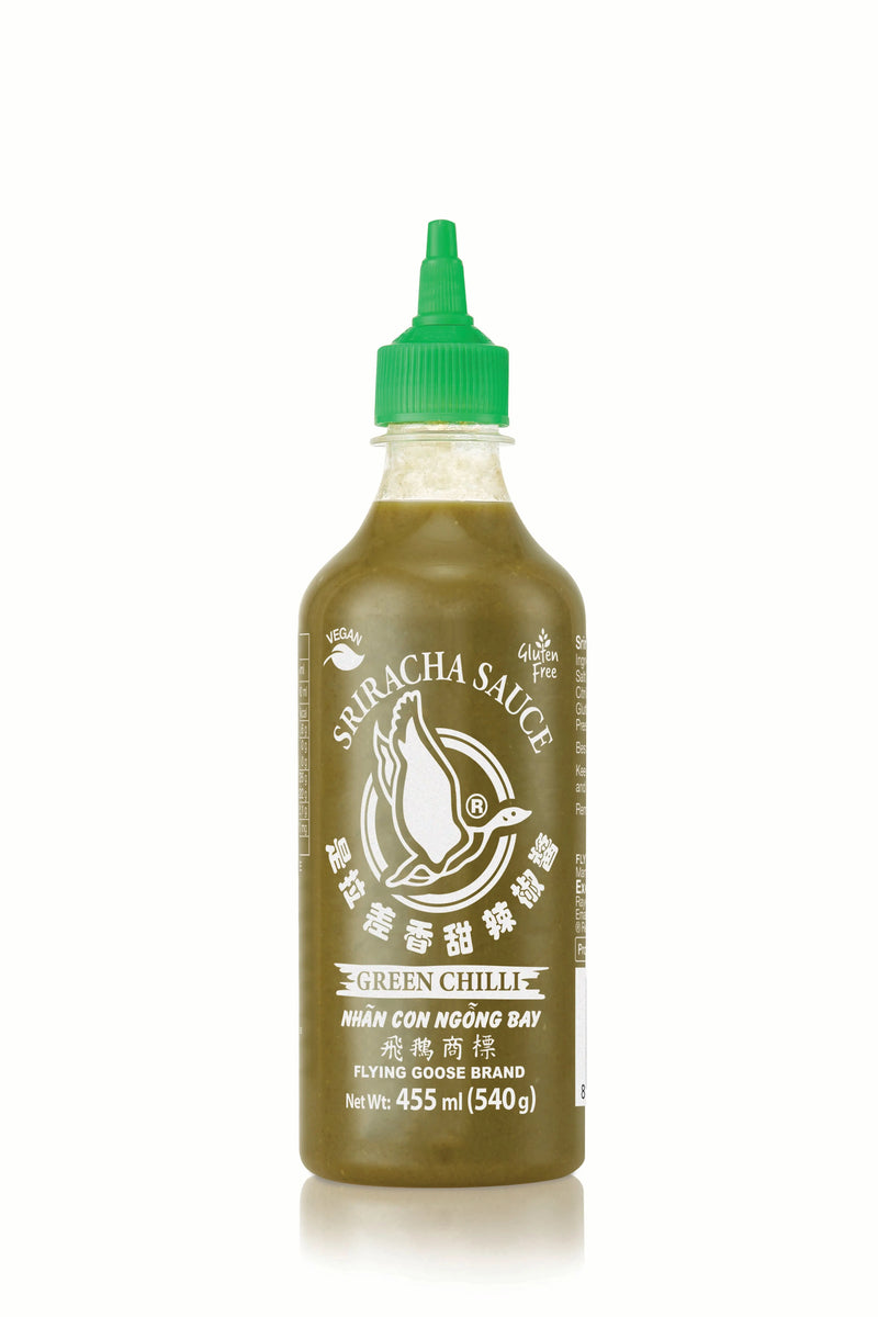 Flying Goose Sriracha Green Chilli | 455 ml | V GF 🌶️ - petitstresors