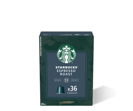 Nespresso Starbucks Espresso Roast Capsules Star Bucks