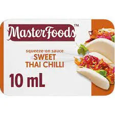 MasterFoods Sweet Thai Chilli Squeeze-On | 100 x 10g MasterFoods