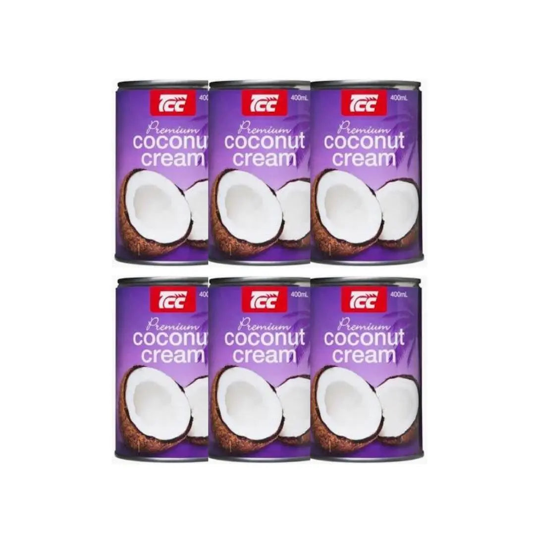 TCC Coconut Cream 400ml 6 Pack TCC Coconut Products