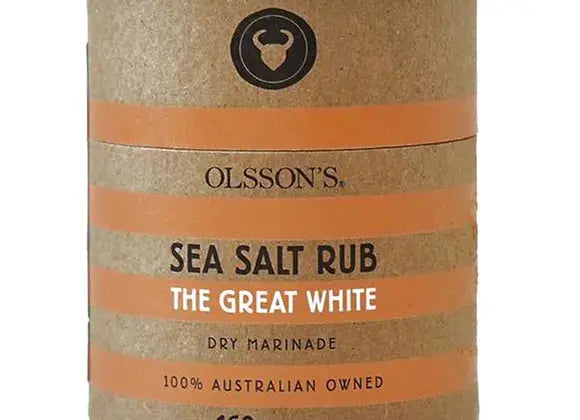 Olsson's Salt | The Great White Salt Rub 160g - petitstresors