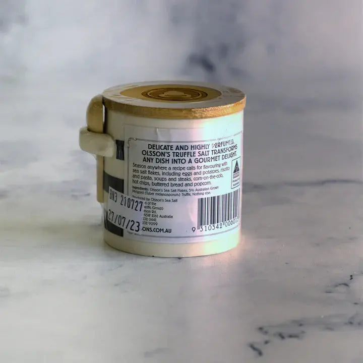 Olssons Truffle Salt | 50g Stoneware Jar | PetitsTresors - petitstresors