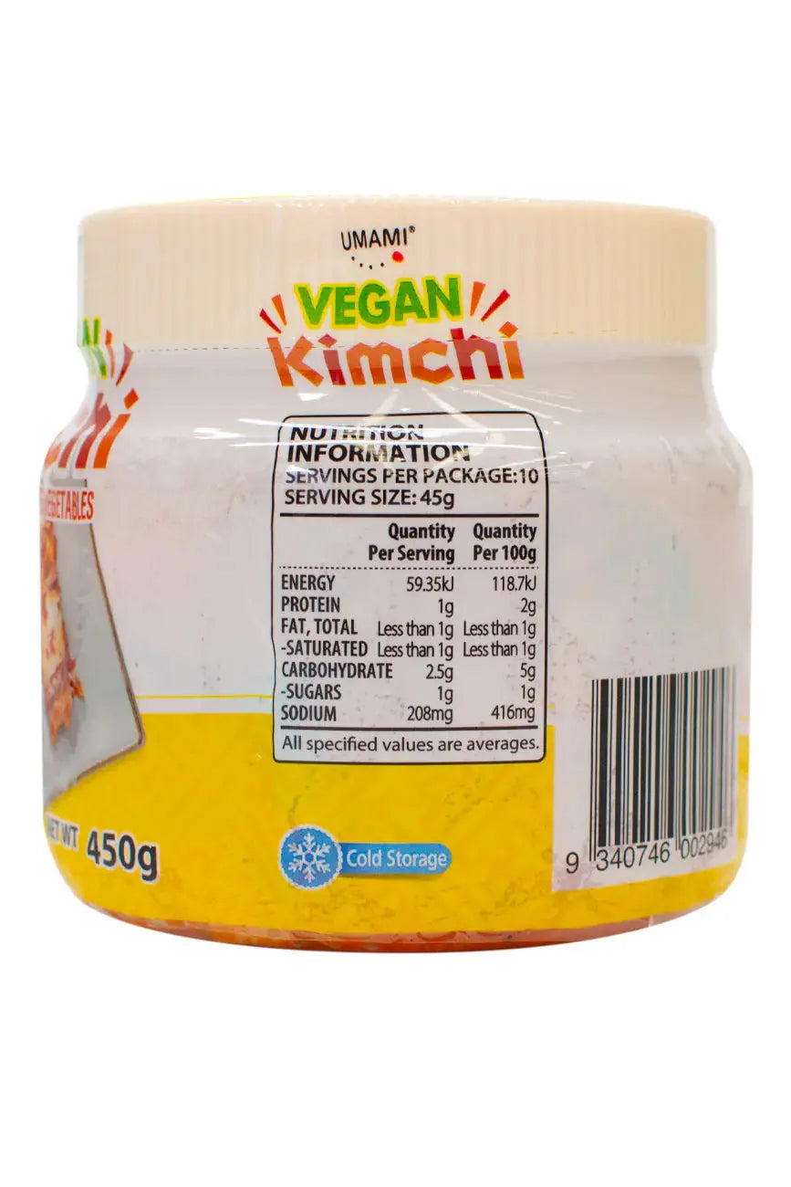 UMAMI Vegan Kimchi 450g Daiwa Food