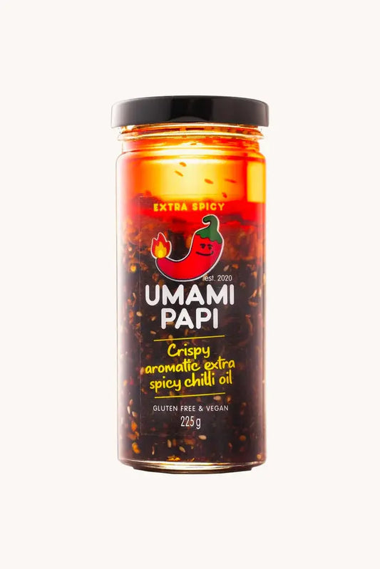 UmamiPapi Aromatic Extra Spicy Chilli Oil - petitstresors