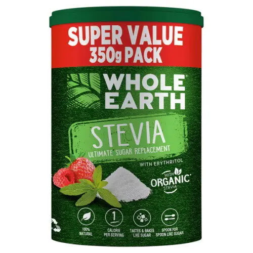 Whole Earth | Organic Stevia| 300g Petits Tresors