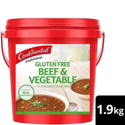 Continental Gluten Free Beef & Vegetable Soup Mix 1.9kg Continental