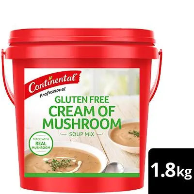 Continental Gluten Free Cream of Mushroom Soup Mix 1.8kg Continental