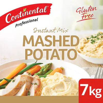 Continental Professional Instant Mix Mashed Potato Gluten Free 7kg Continental