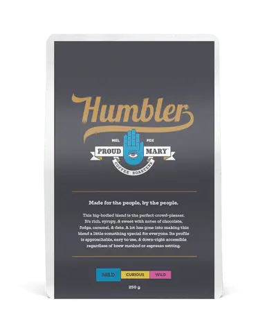 Proud Mary Coffee Roasters | Humbler | Espresso Blend 250g | PetitsTresors - petitstresors