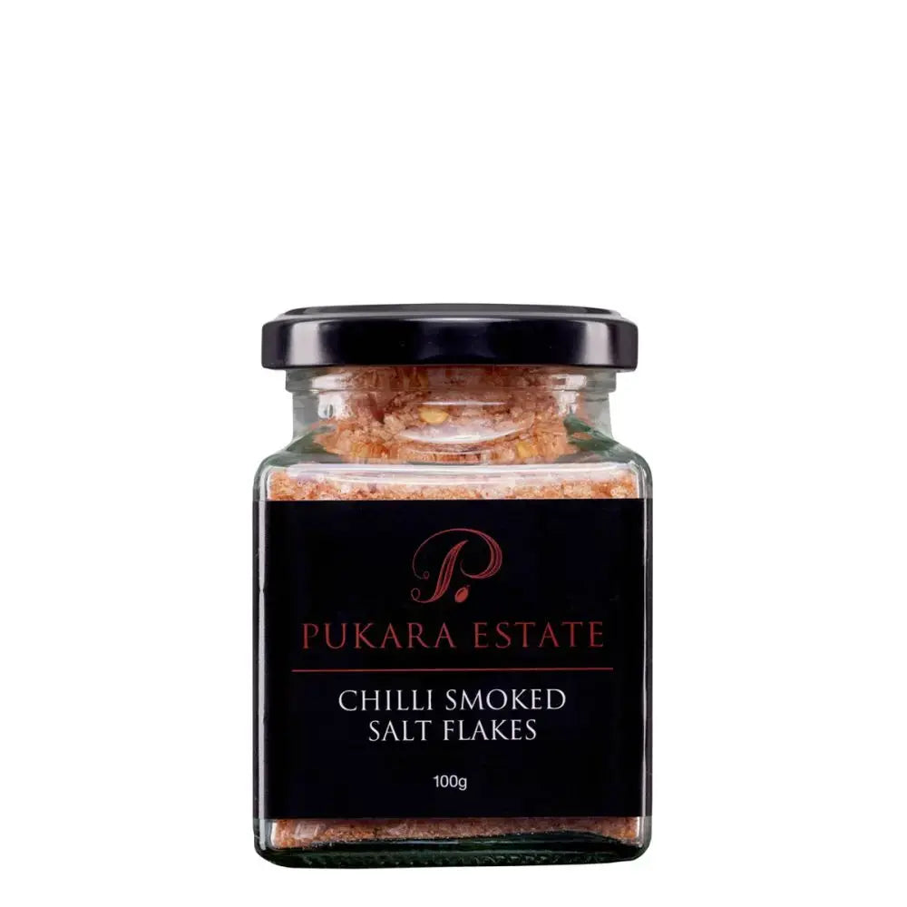 Pukara Estate | Chilli Smoked Salt Flakes 100gm Pukara Estate