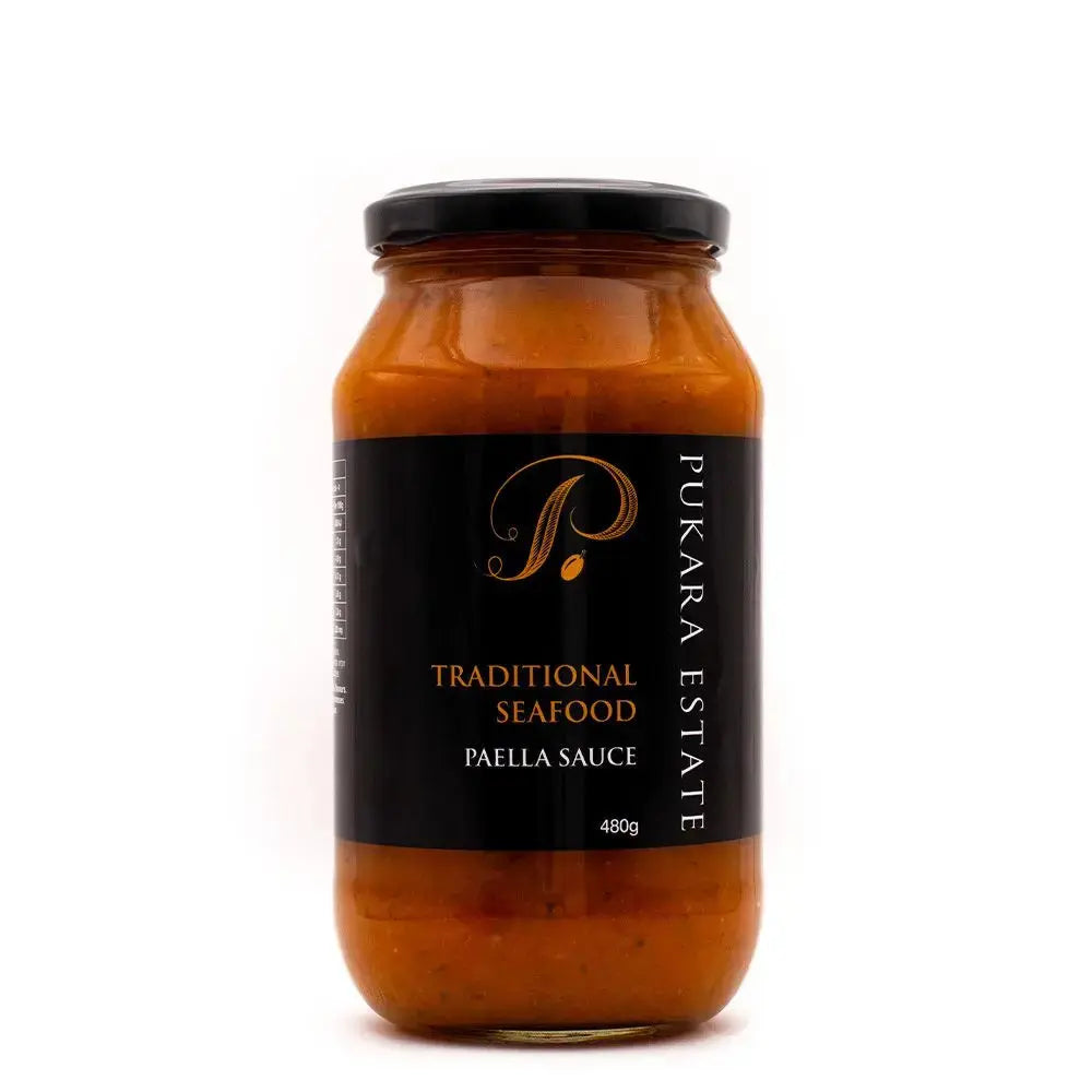 Purkara Estate | Traditional Seafood Paella Sauce 480g Pukara Estate