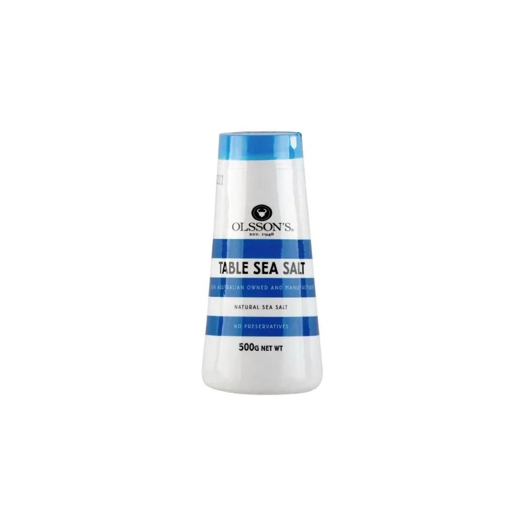 Olsson's Salt |Table Sea Salt Drum 500g Olsson's Salt