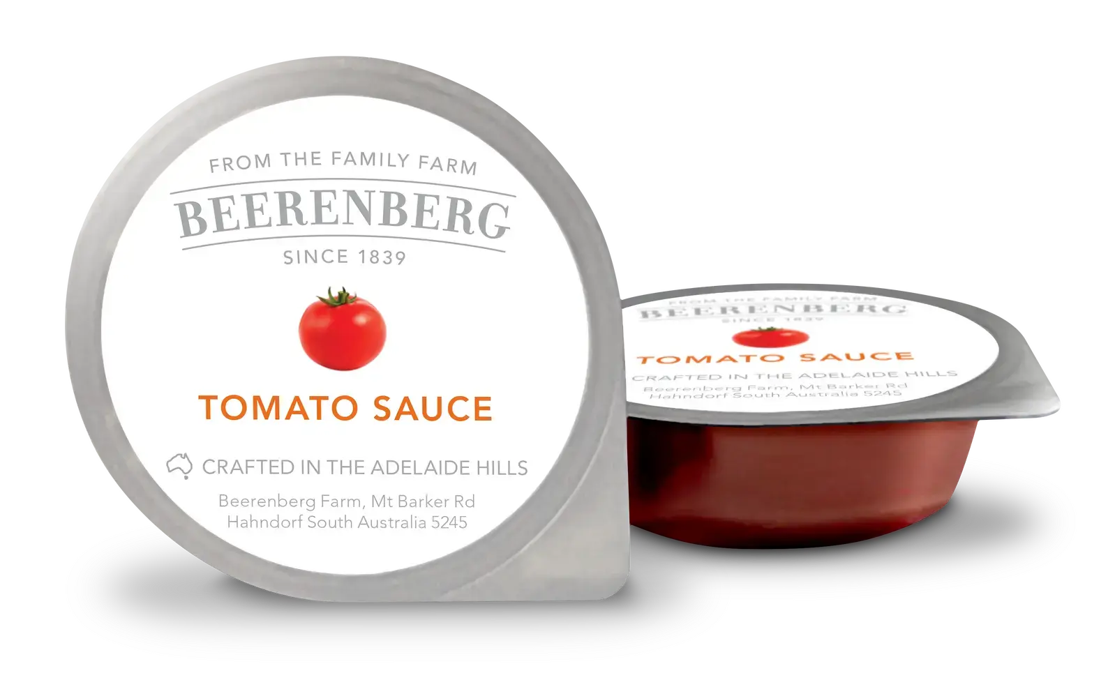 Beerenberg Tomato Sauce 14gm | Portion Control Beerenberg