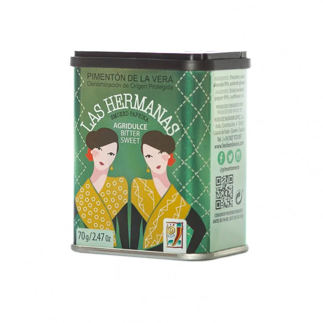 Las Hermanas | Smoked Bitter Sweet Paprika 70g - petitstresors