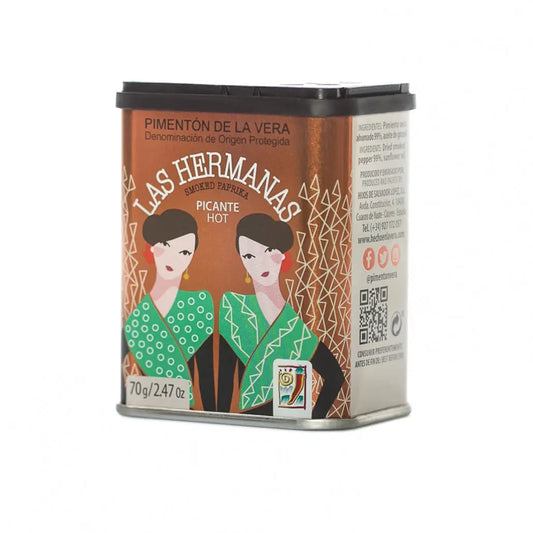 Las Hermanas | Smoked Hot Paprika 70g - petitstresors