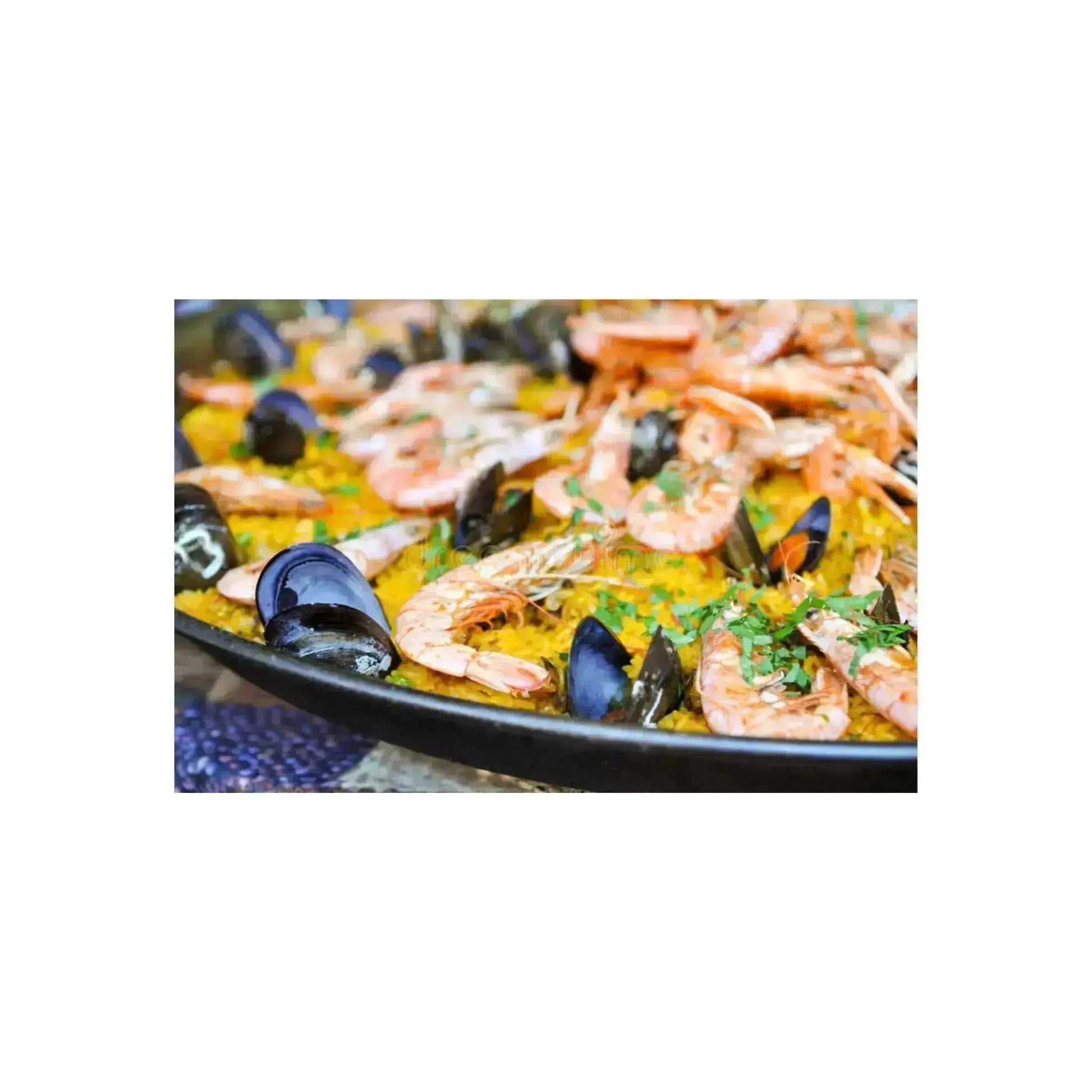 Paella Pan 38 cm perfect for Eight - petitstresors